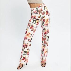 Reformation Comic High Rise Straight Long Jeans Size 29